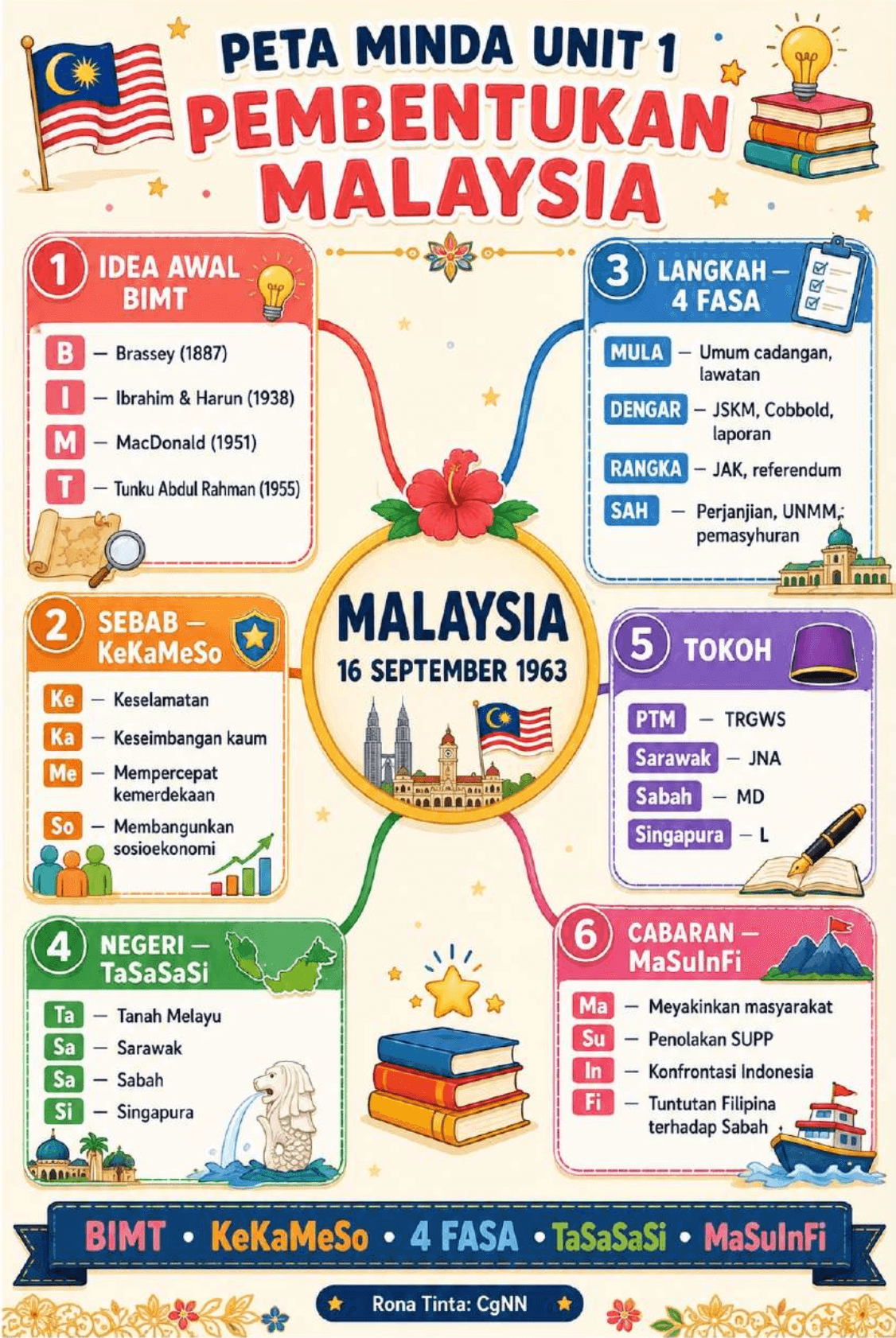 NOTA SEJARAH BANTU INGAT MURID TAHUN 6 2