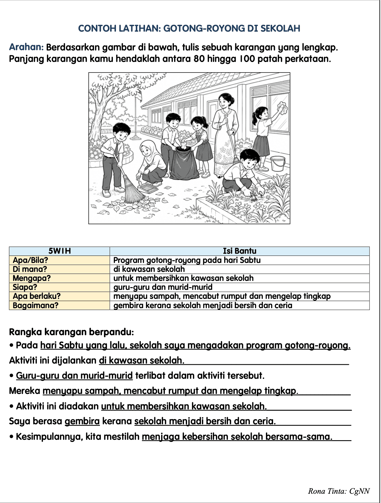 BUNDLE BM TATABAHASA DAN KARANGAN TAHAP 2 3