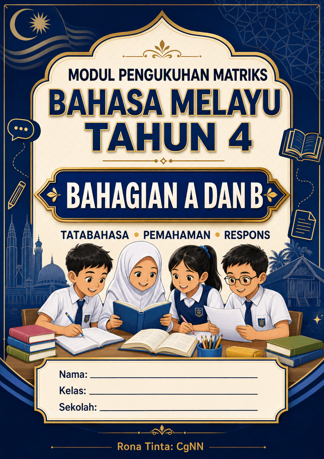 BUNDLE SET LENGKAP MATRIKS BAHASA MELAYU TAHUN 4 5