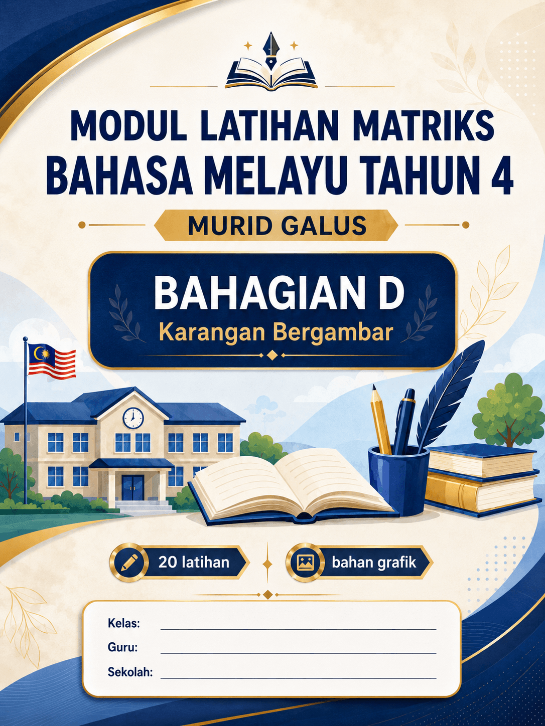 BUNDLE SET LENGKAP MATRIKS BAHASA MELAYU TAHUN 4 9