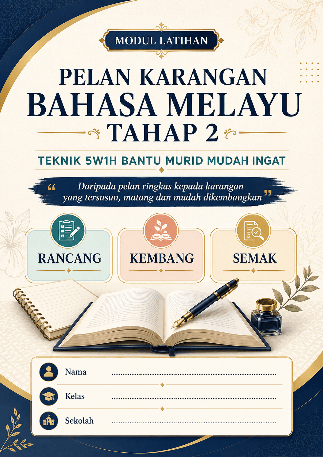 BUNDLE BM TATABAHASA DAN KARANGAN TAHAP 2 2